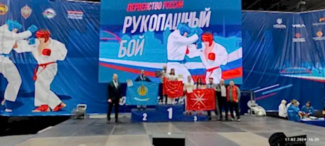Ученица клуба Алмаз стала двухкратным чемпионом России по рукопашному бою
